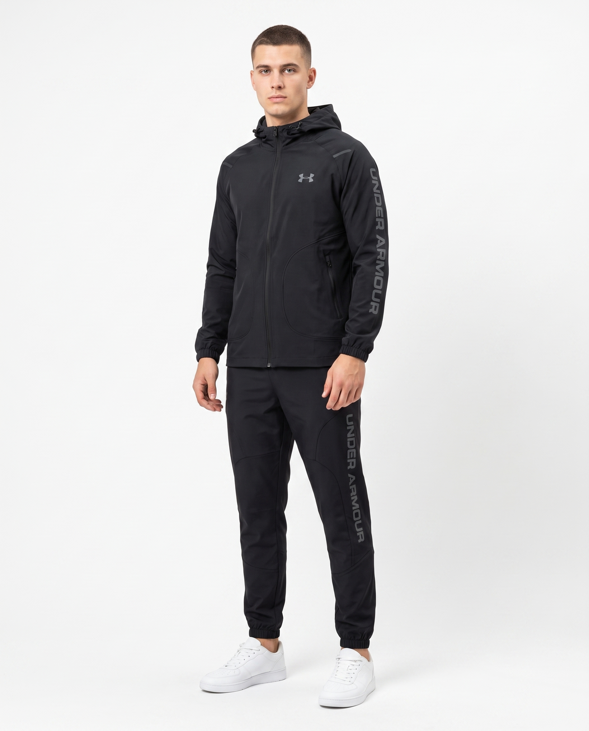 Chándal cortavientos Under Armour — Negro