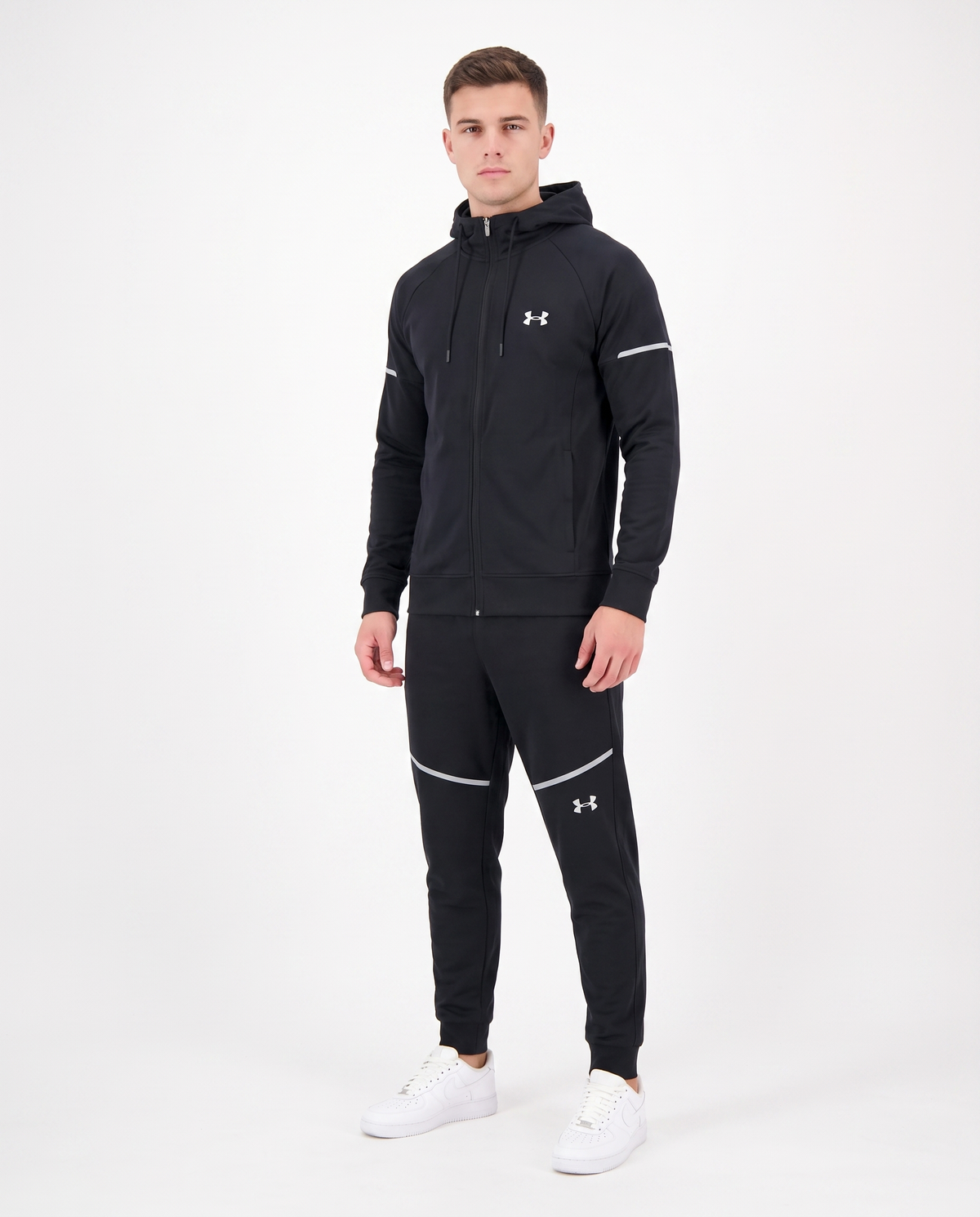 Chándal deportivo reflectante Under Armour — Negro