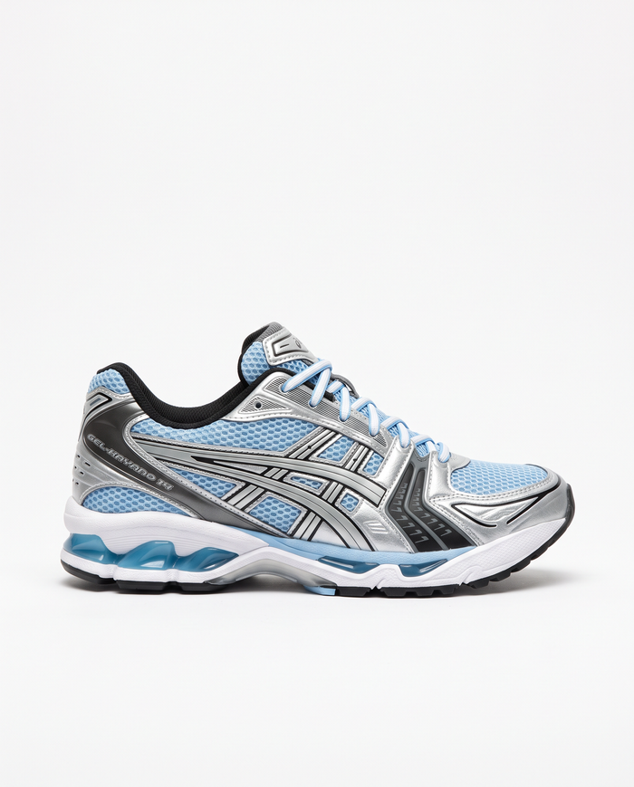 Zapatillas Asics Gel-Kayano — Azul celeste y plata