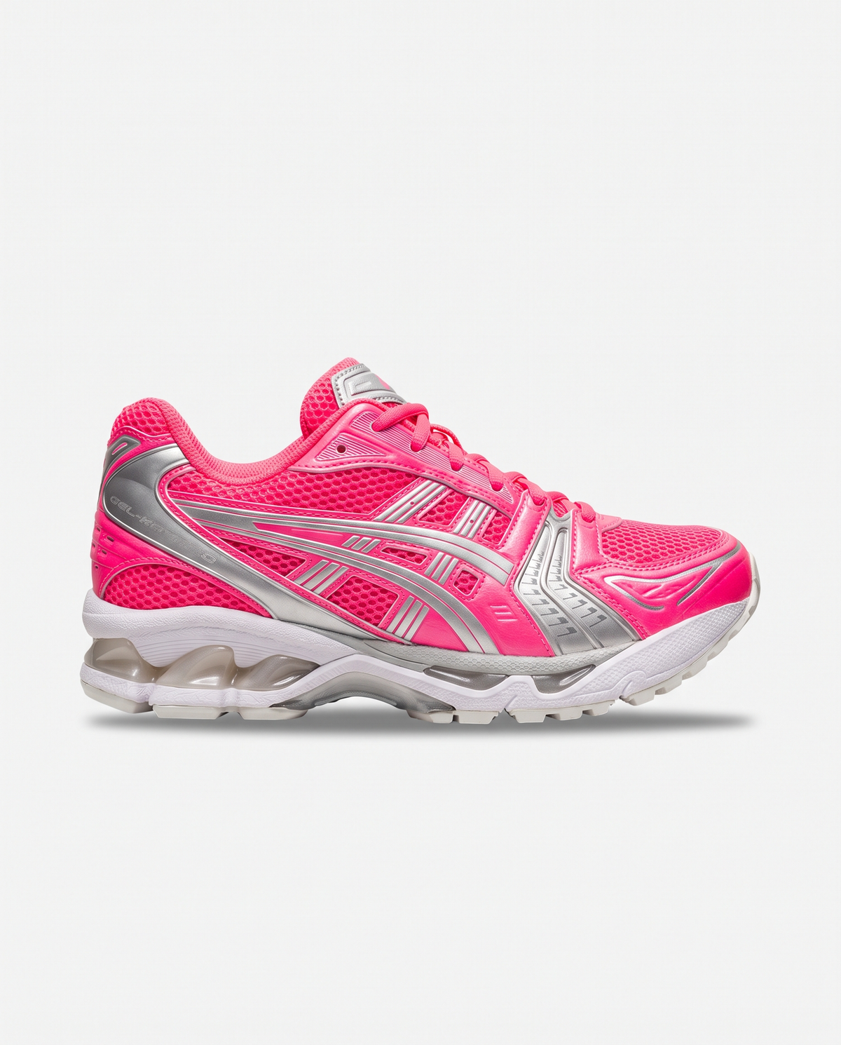 Zapatillas Asics Gel-Kayano — Rosa flúor y plata