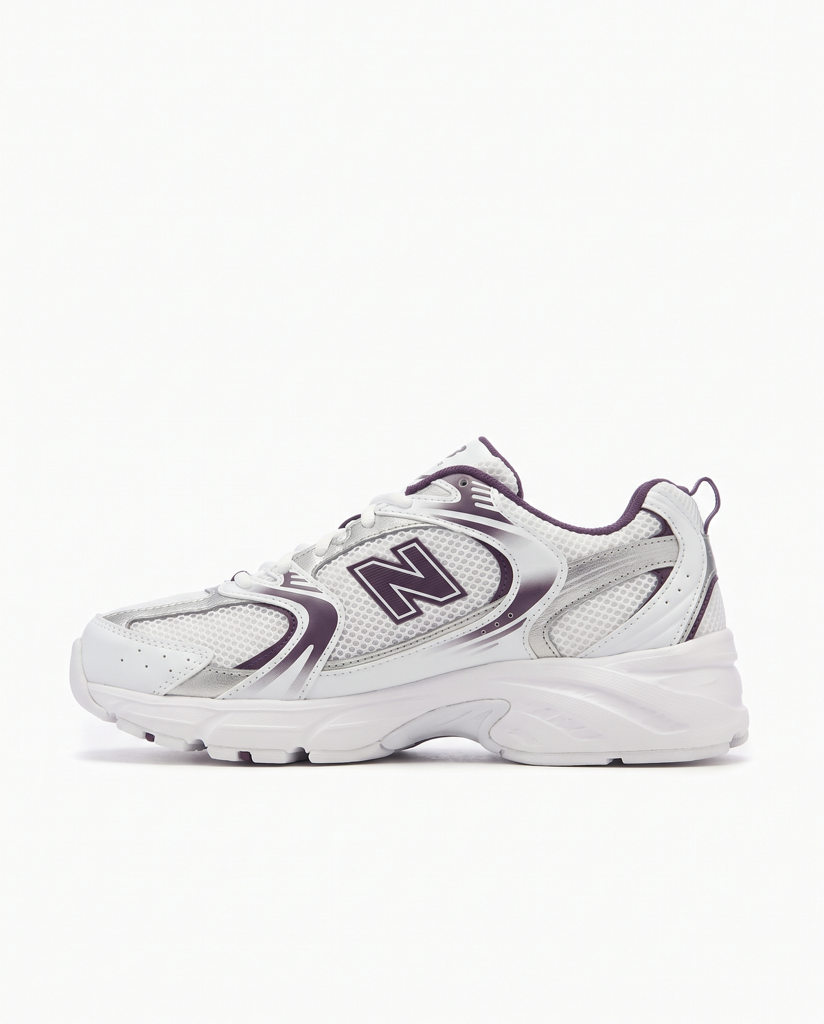 Zapatillas New Balance 530 — Blanco y morado