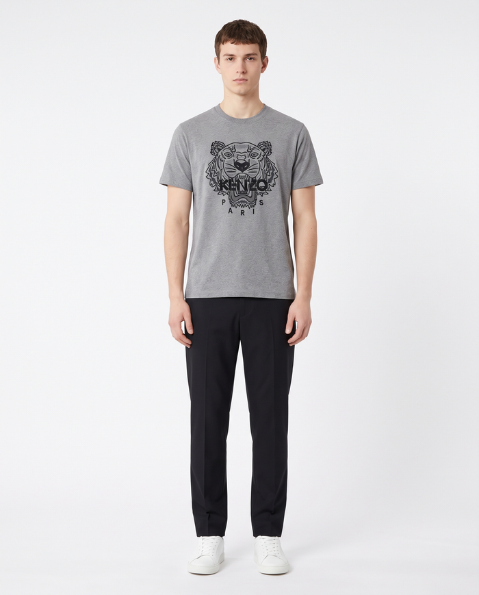 Camiseta Kenzo Tiger — Gris
