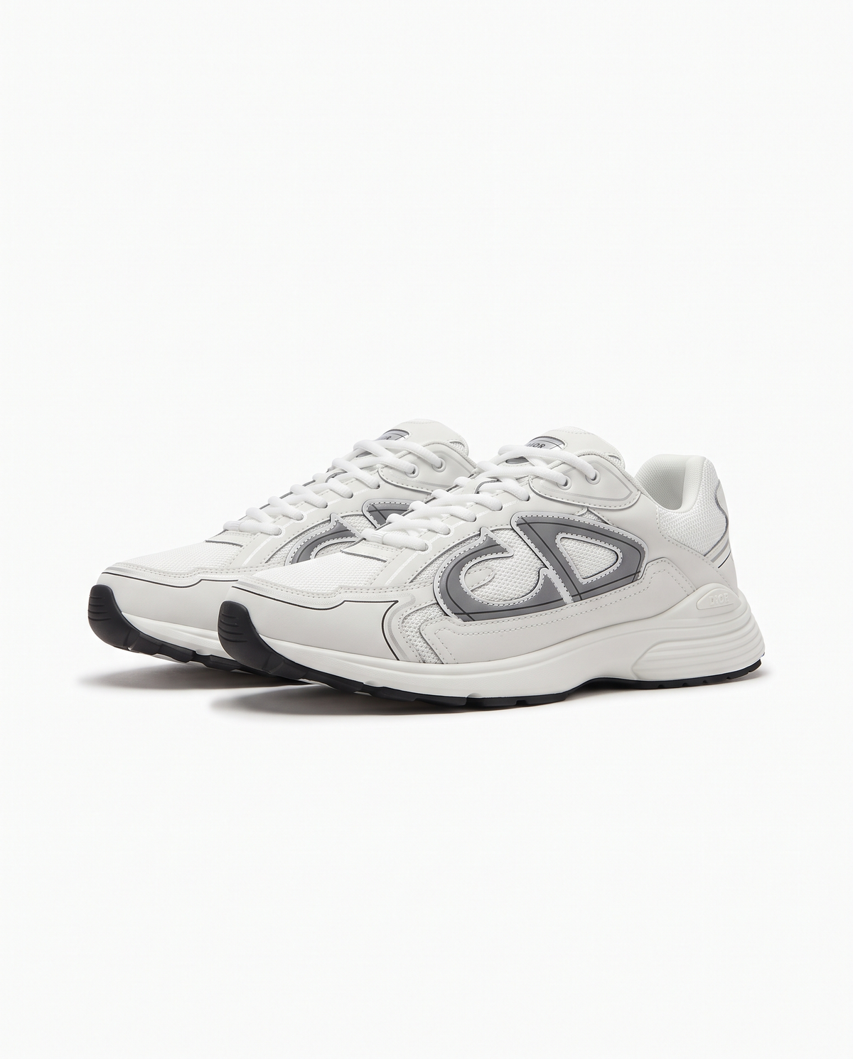 Zapatillas Dior B30 — Blanco y gris