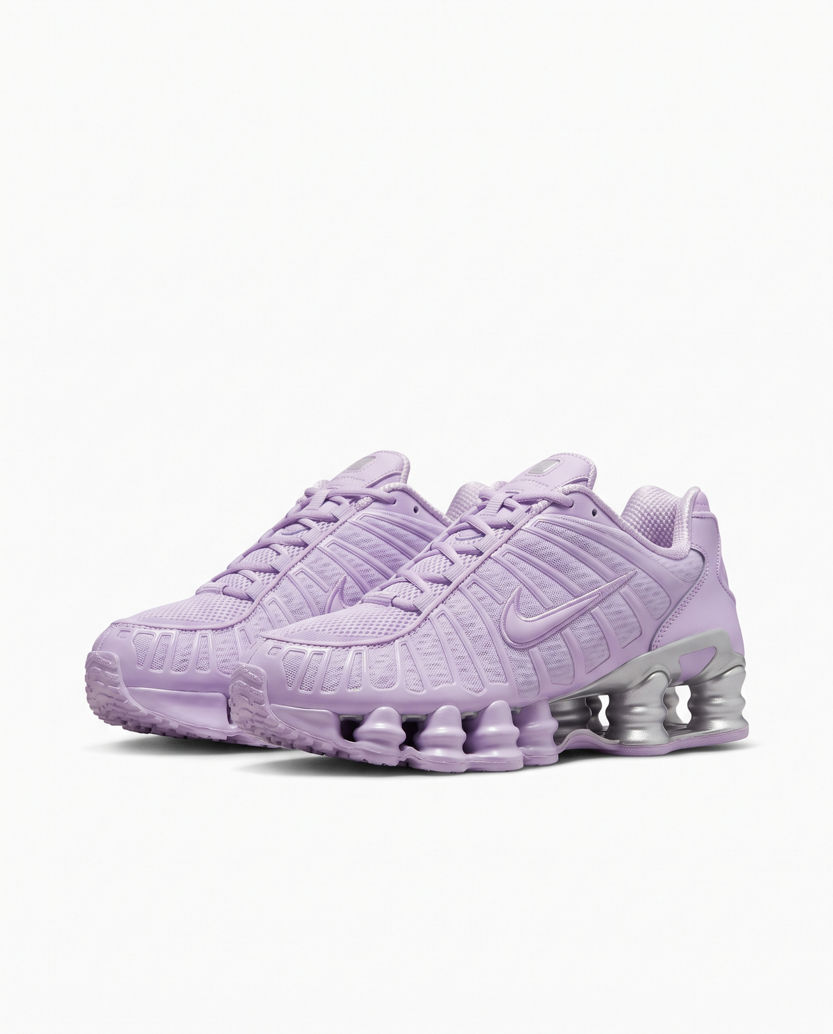 Zapatillas Nike Shox TL — Lila y plata