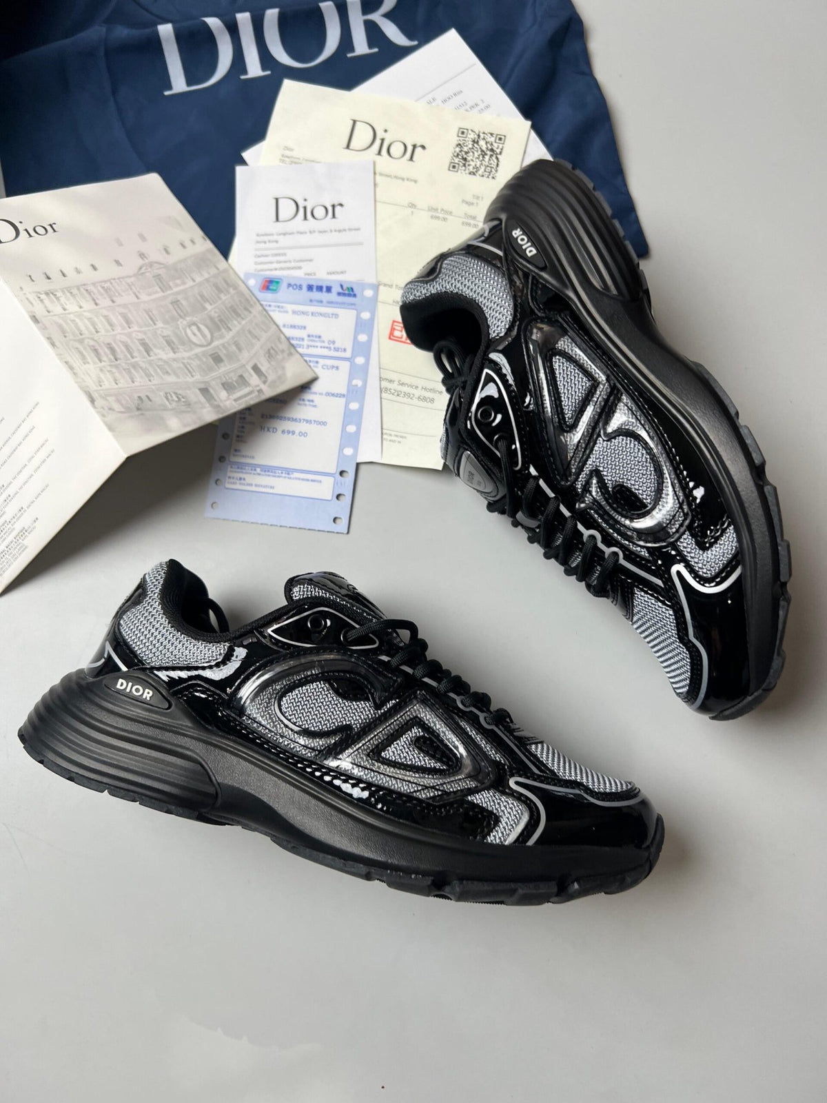 Zapatillas Dior B30 — Negro