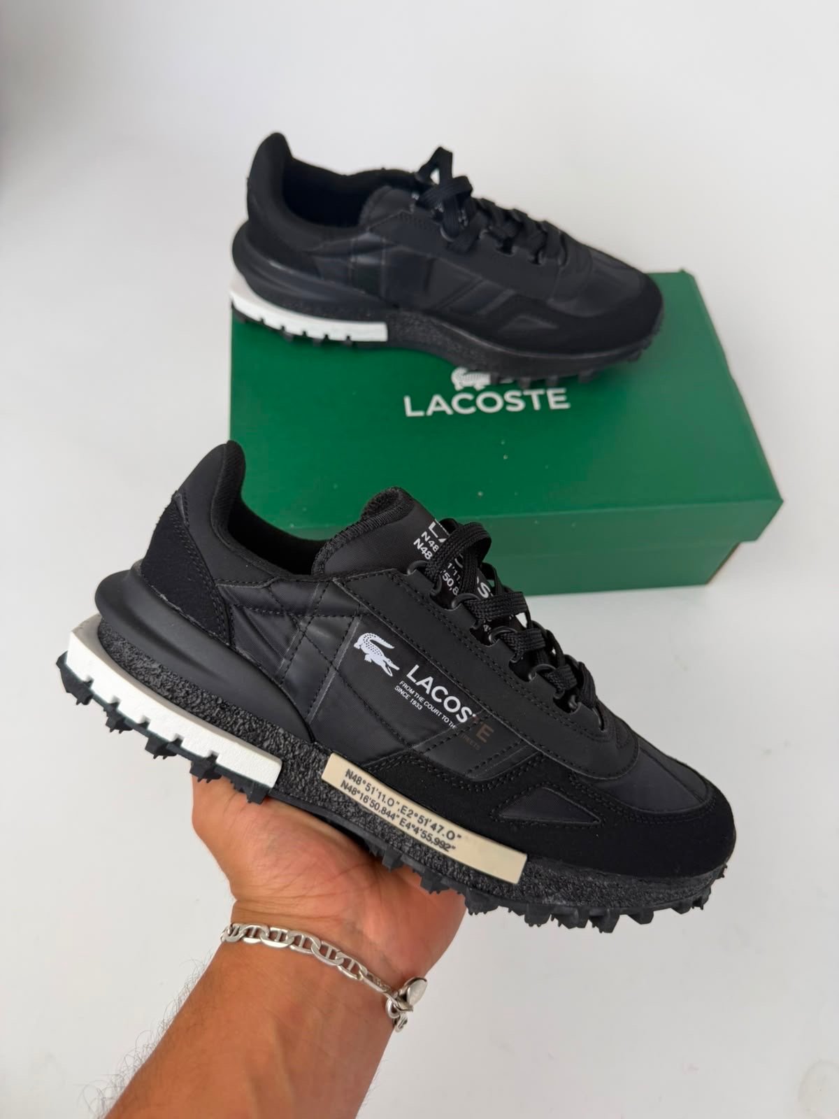 Zapatillas Lacoste Elite Active — Negro
