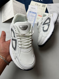 Zapatillas Dior B30 — Blanco y gris