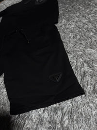 Conjunto Prada camiseta y pantalón corto — Negro