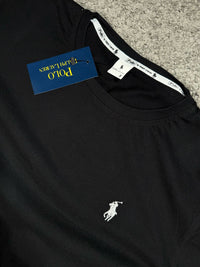 Conjunto Polo Ralph Lauren camiseta y pantalón corto — Negro