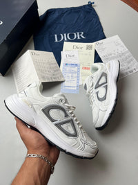 Zapatillas Dior B30 — Blanco y gris