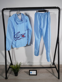 Chándal de poliéster Lacoste — Azul cielo