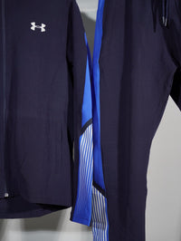 Chándal Under Armour con capucha — Azul marino y azul royal