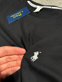 Conjunto Polo Ralph Lauren camiseta y pantalón corto — Negro