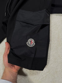 Conjunto Moncler camiseta y pantalón corto — Negro