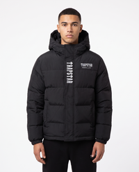 Chaqueta acolchada con capucha Trapstar — Negro