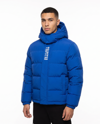 Chaqueta acolchada con capucha Trapstar — Azul eléctrico