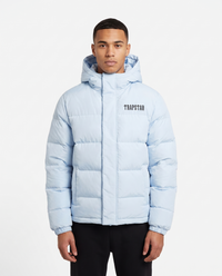 Chaqueta acolchada con capucha Trapstar — Azul celeste