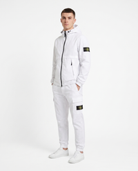 Chándal cortavientos Stone Island — Blanco