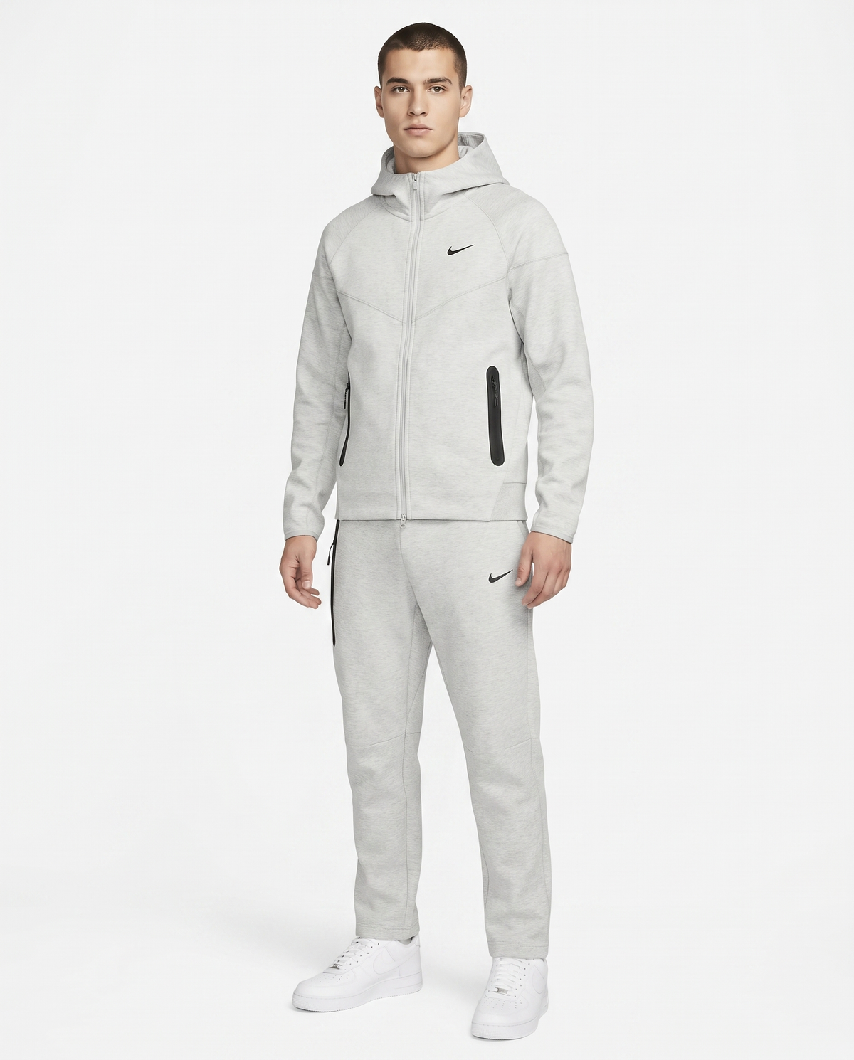 Chándal Tech Fleece Nike Nocta — Gris claro