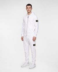 Chándal con cremallera Stone Island — Blanco