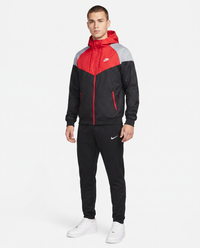 Chándal cortavientos Nike — Rojo, gris y negro