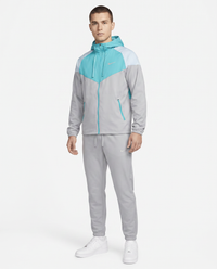 Chándal cortavientos Nike — Turquesa y gris