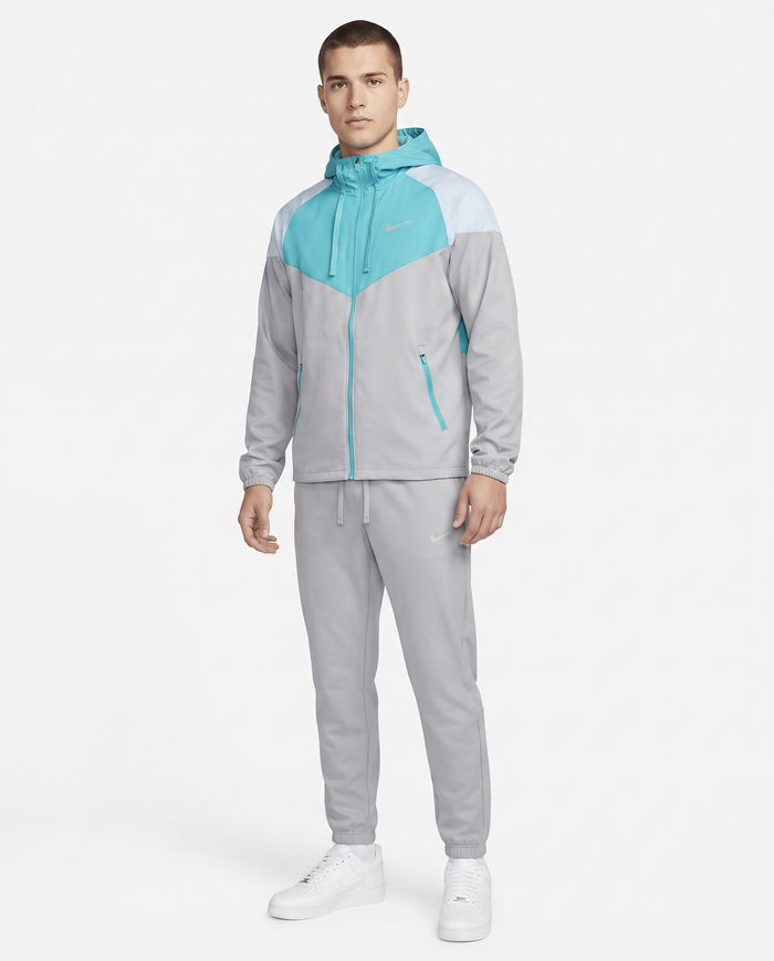 Chándal cortavientos Nike — Turquesa y gris