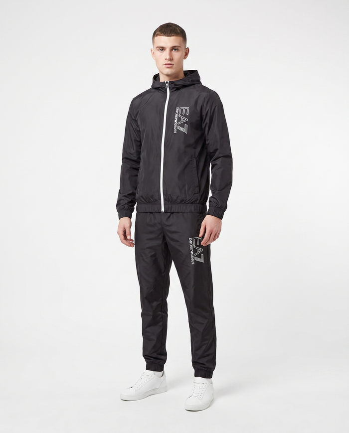 Chándal cortavientos EA7 Emporio Armani — Negro
