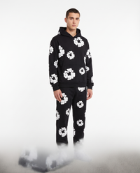 Chándal de algodón con capucha Denim Tears — Negro