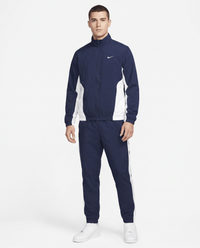 Chándal cortavientos Nike — Azul marino y blanco