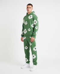Chándal de algodón con capucha Denim Tears — Verde (modelo 2)