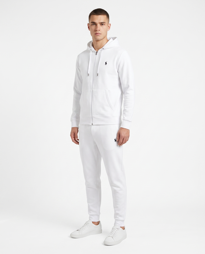 Chándal con cremallera Polo Ralph Lauren — Blanco