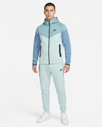 Chándal Tech Fleece Nike — Verde menta y azul