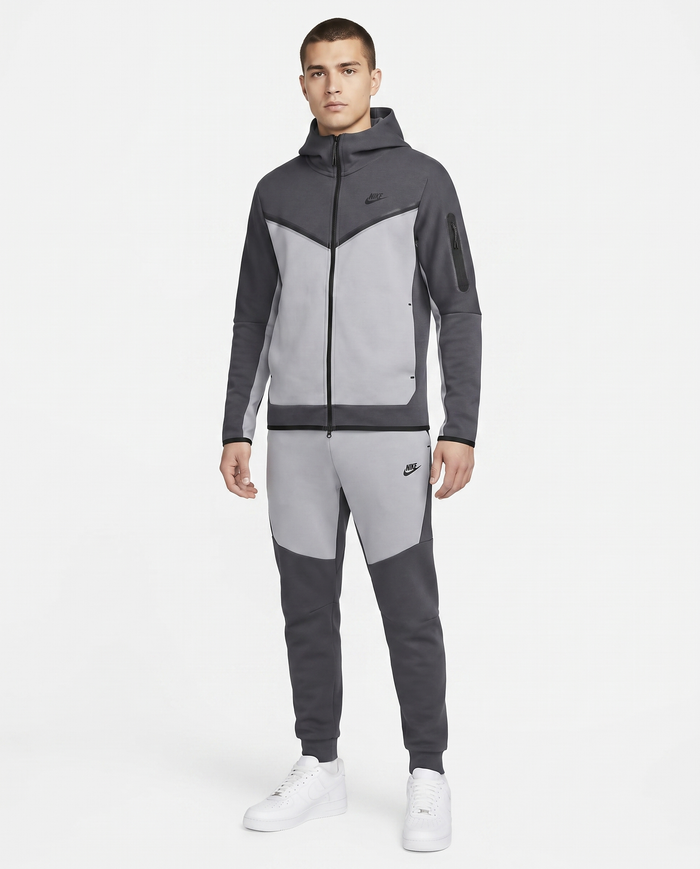 Chándal Tech Fleece Nike — Gris y antracita