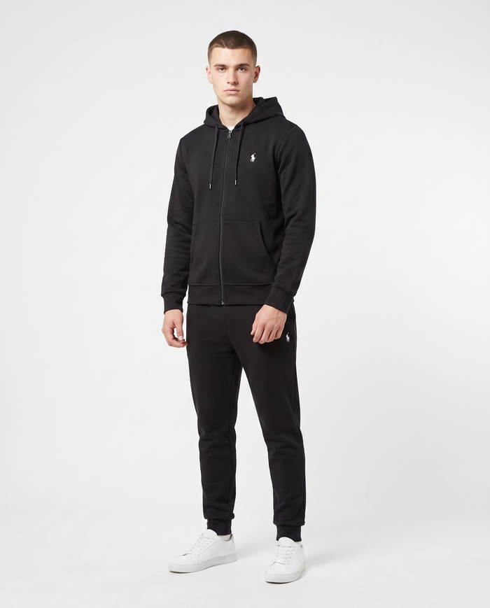 Chándal con cremallera y capucha Polo Ralph Lauren — Negro