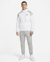 Chándal Tech Fleece Nike — Blanco y gris