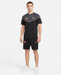 Conjunto camiseta y pantalón corto Nike — Negro y gris