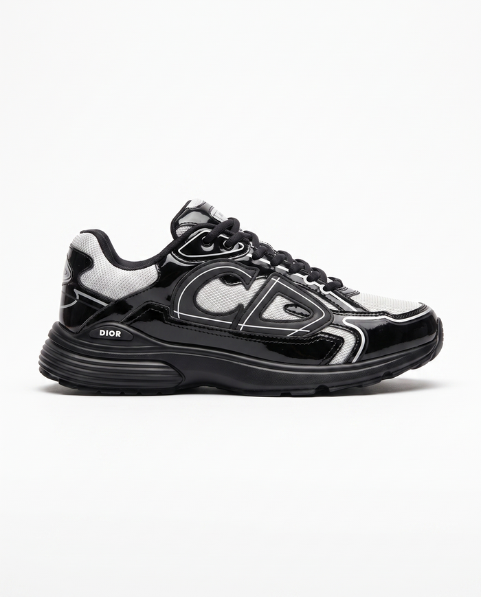 Zapatillas Dior B30 — Negro y blanco