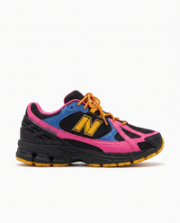 Zapatillas New Balance 1906 — Negro, rosa y amarillo
