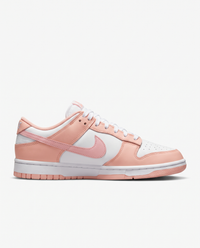 Zapatillas Nike Dunk Low — Rosa melocotón y blanco