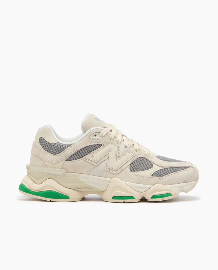 Zapatillas New Balance 9060 — Crema y verde