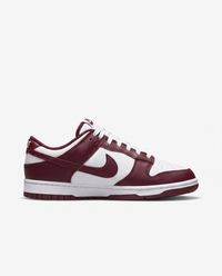 Zapatillas Nike Dunk Low — Burdeos y blanco