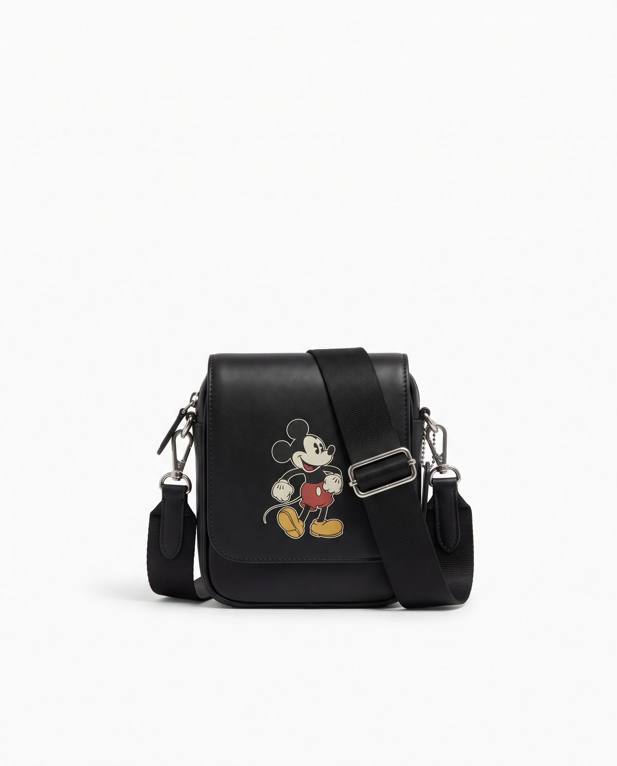 Bolso bandolera estampado Gucci — Negro