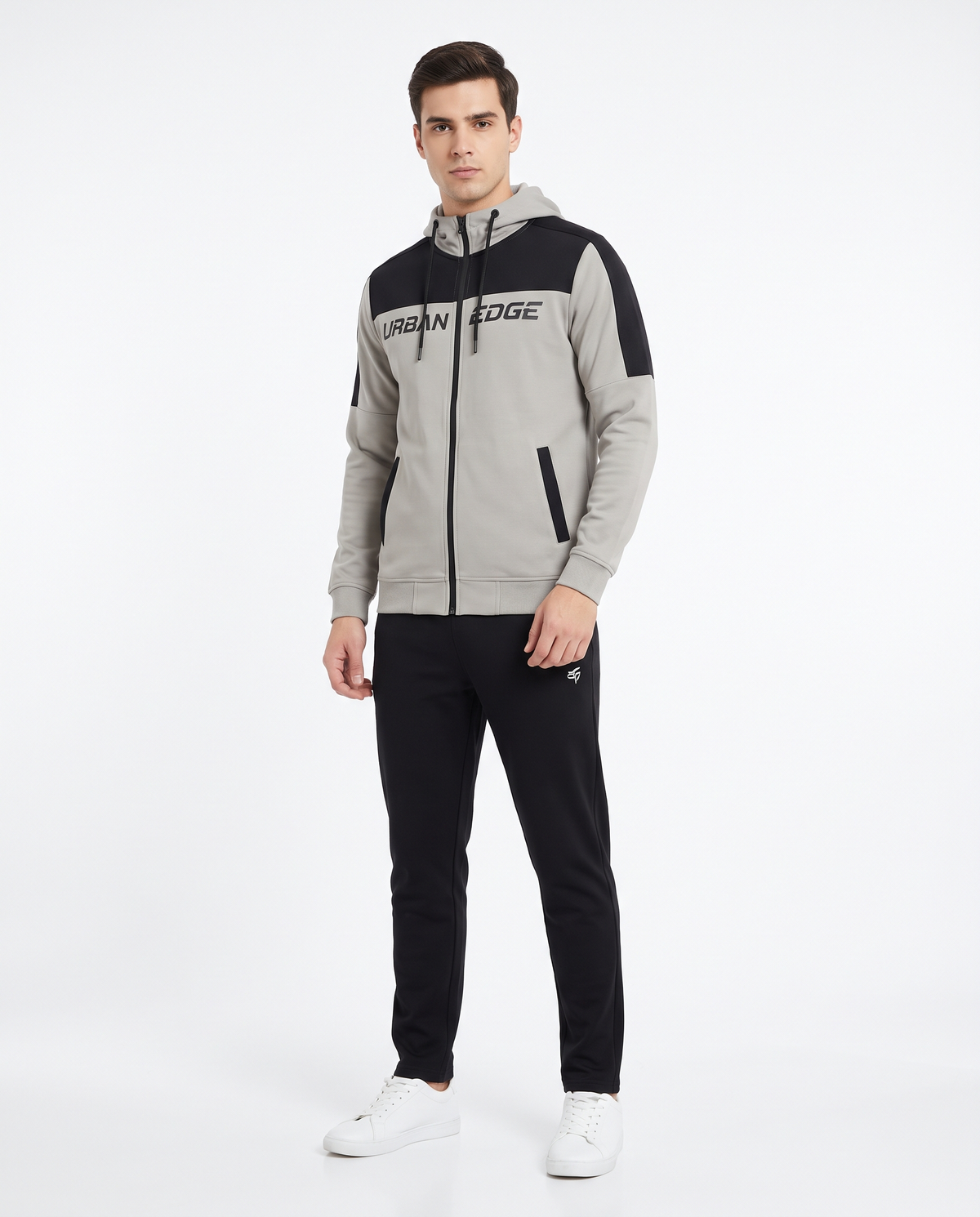 Chándal cortavientos Under Armour — Negro y gris piedra
