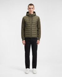 Chaqueta híbrida Moncler — Verde militar
