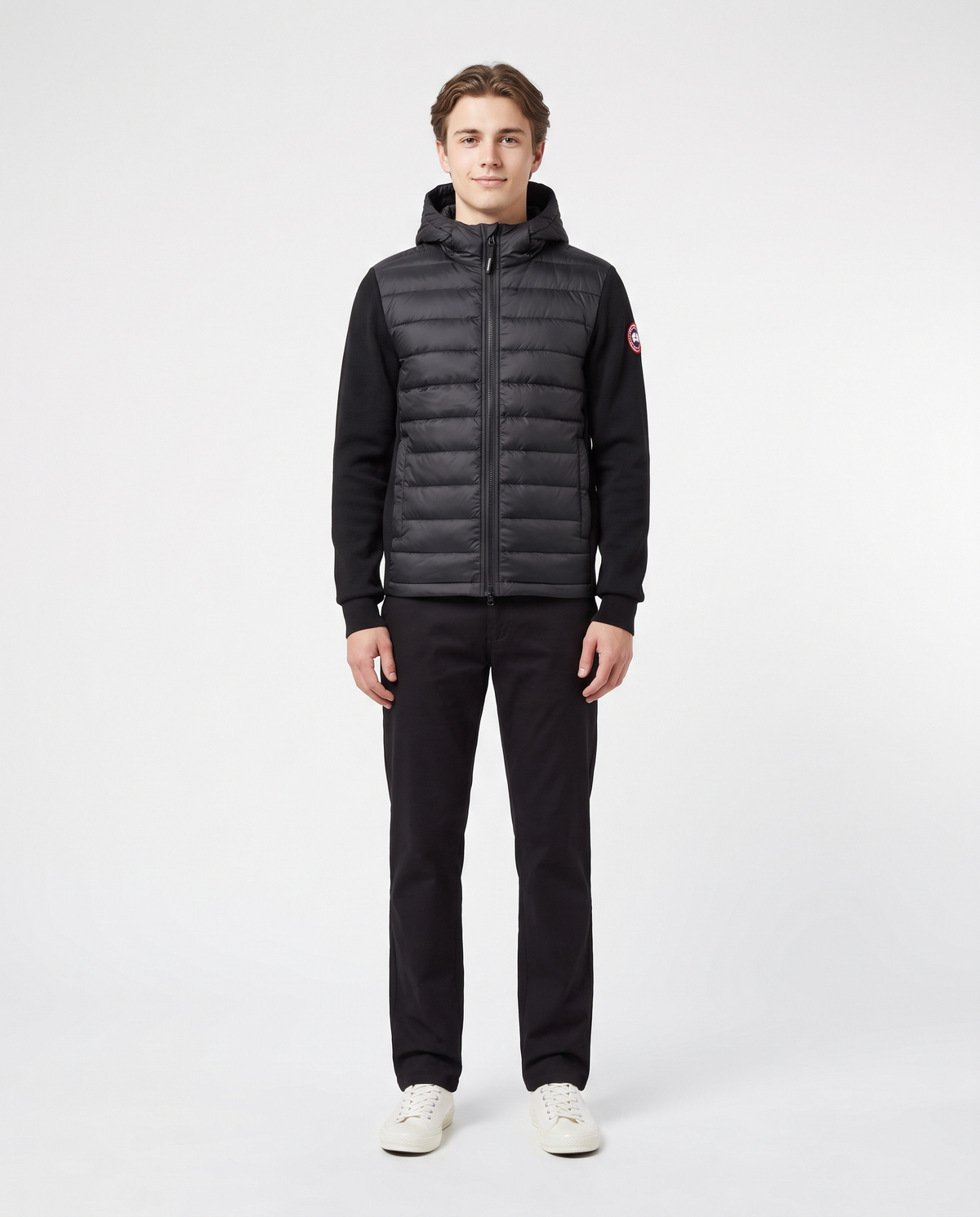 Chaqueta híbrida Canada Goose — Negro