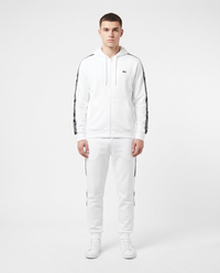 Chándal de algodón Lacoste — Blanco