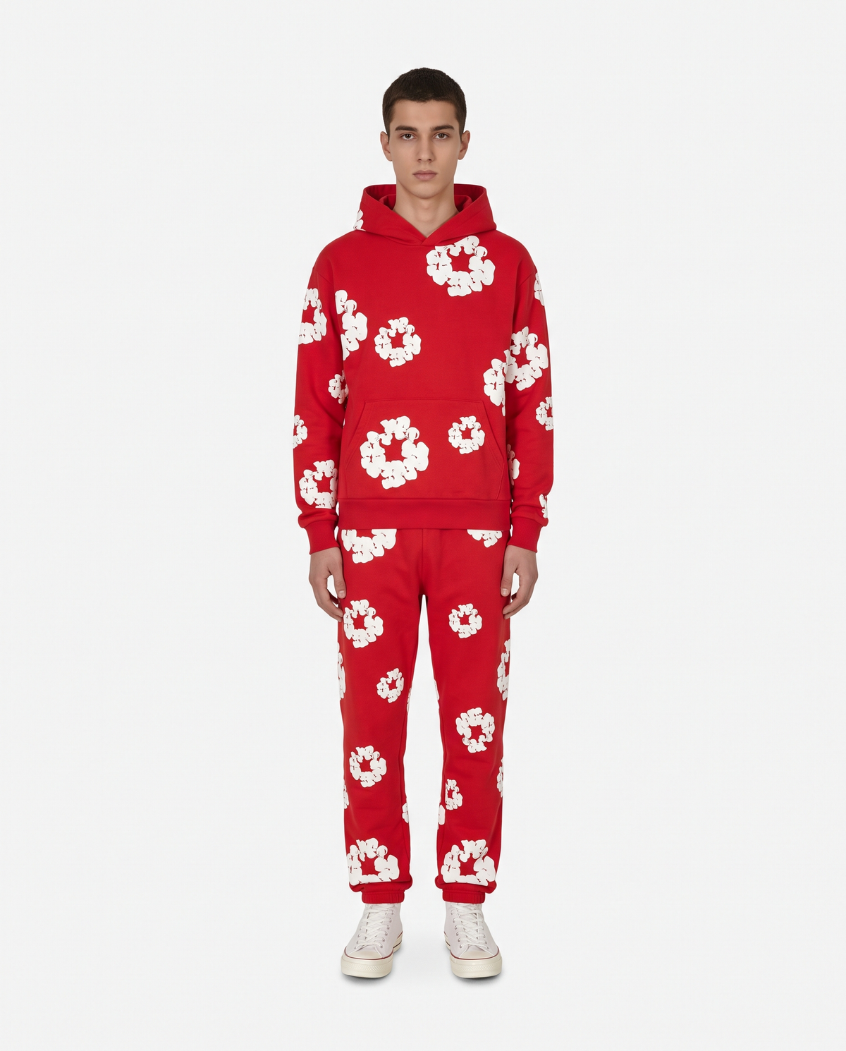 Chándal Denim Tears — Rojo
