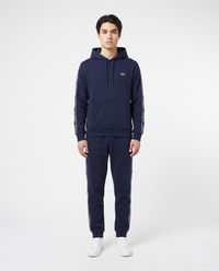 Chándal de algodón Lacoste — Azul marino