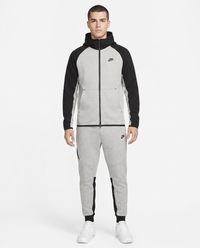 Chándal Nike Tech Fleece — Gris claro y negro